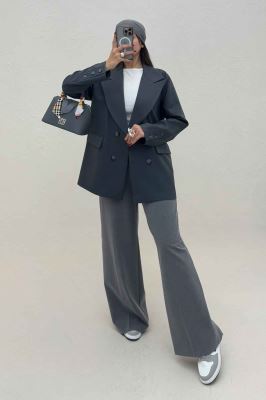 کت مازراتی یقه انگلیسی سر آستین دکمه