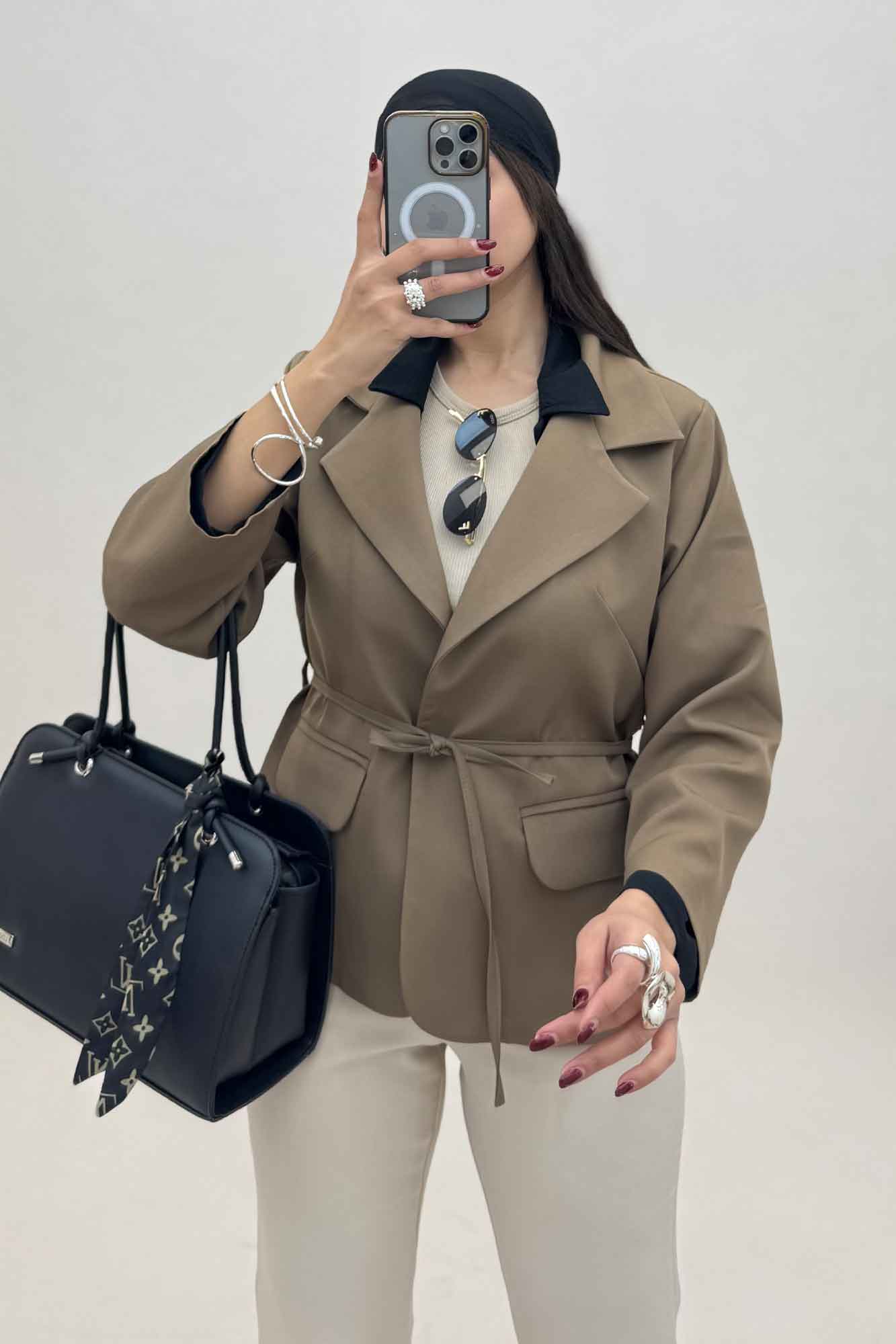 کت مازراتی دو جیب کمردار LORD