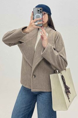 کت فوتر کشمیر تک دکمه 