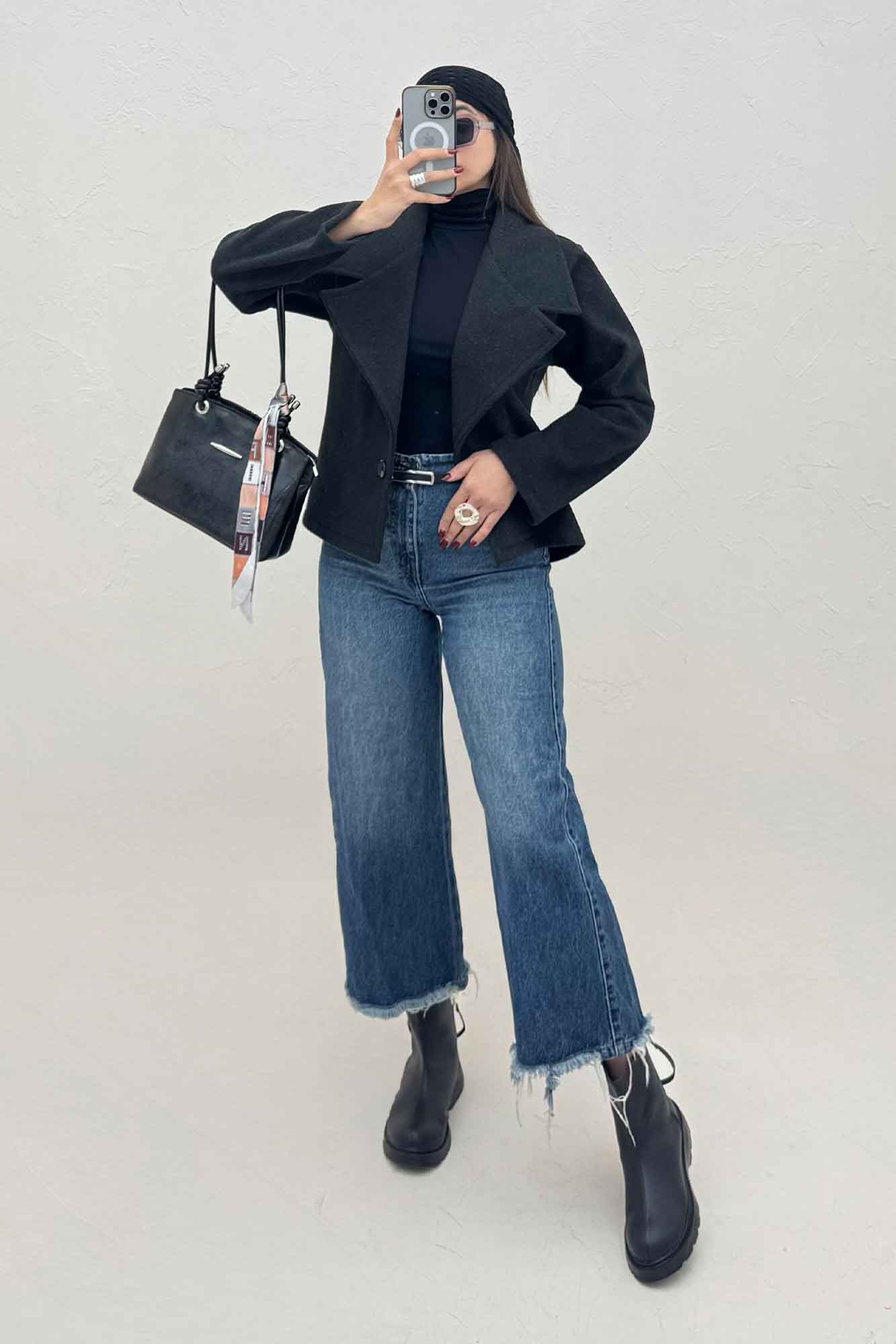 کت فوتر کشمیر تک دکمه 