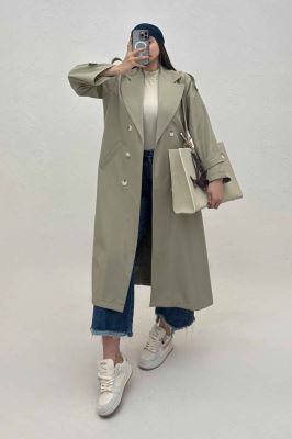 بارانی بلند سانتانا مدل ALKAN