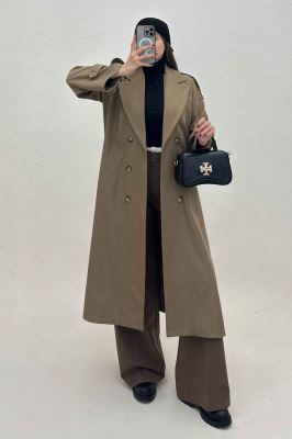 بارانی بلند سانتانا مدل ALKAN