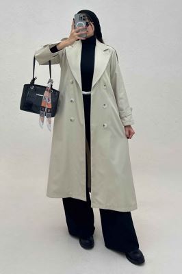 بارانی بلند سانتانا مدل ALKAN