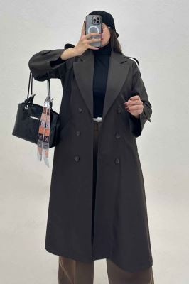 بارانی بلند سانتانا مدل ALKAN