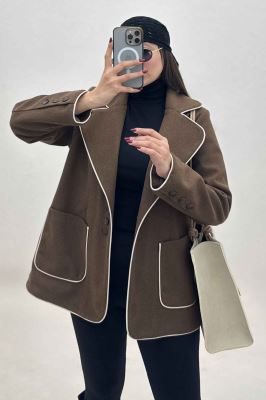 کت فوتر مغزی دوزی آستردار دو جیب