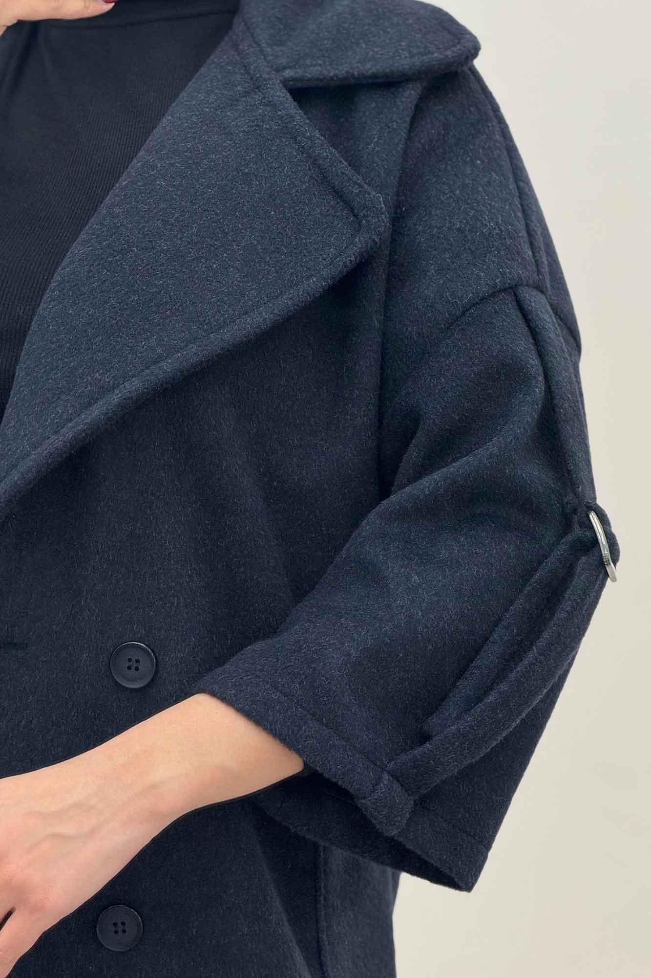 کت فوتر کشمیر آستین سگک دار 