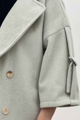 کت فوتر کشمیر آستین سگک دار 