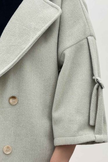 کت فوتر کشمیر آستین سگک دار 