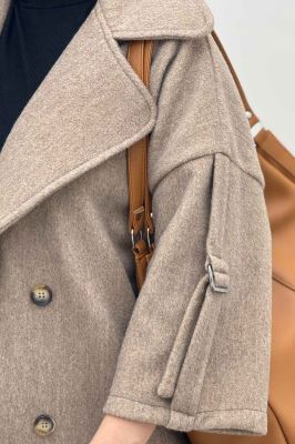 کت فوتر کشمیر آستین سگک دار 