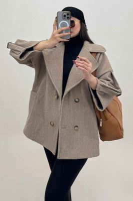 کت فوتر کشمیر آستین سگک دار 