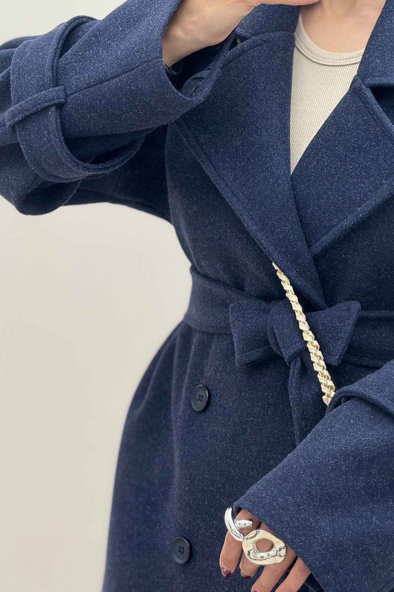 پالتو بلند فوتر آستردار ELIZ