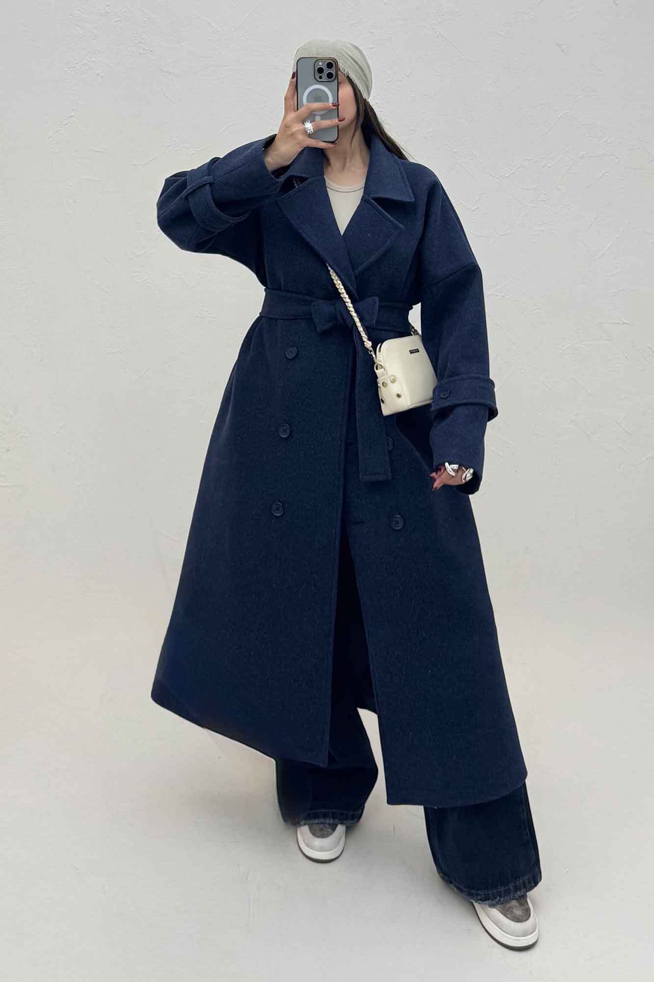 پالتو بلند فوتر آستردار ELIZ