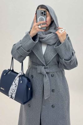 پالتو بلند فوتر آستردار ELIZ