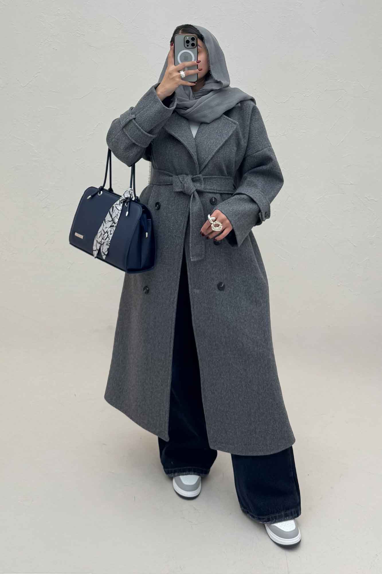 پالتو بلند فوتر آستردار ELIZ