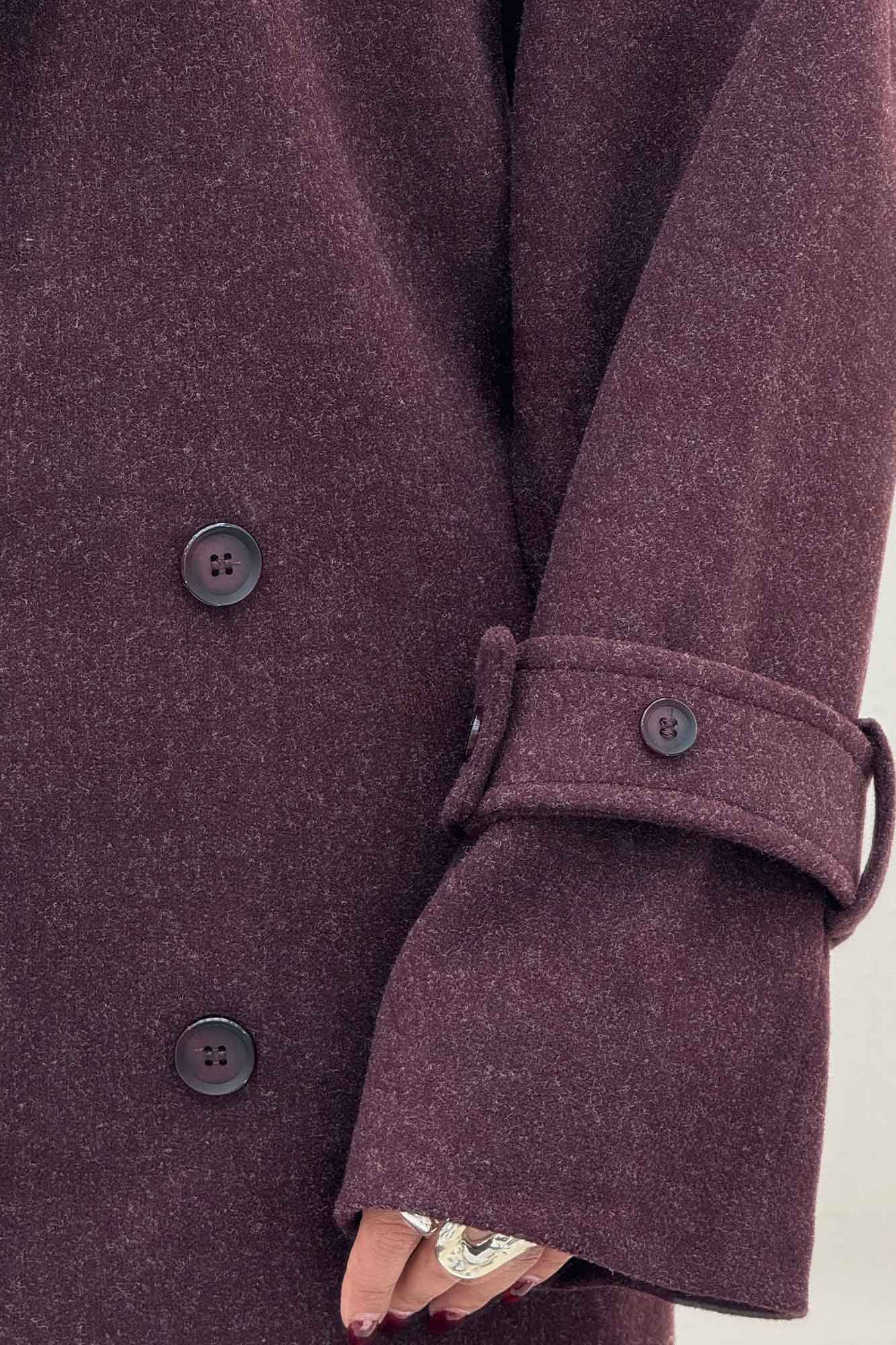 پالتو بلند فوتر آستردار ELIZ