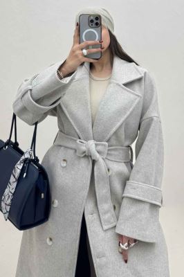 پالتو بلند فوتر آستردار ELIZ