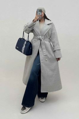 پالتو بلند فوتر آستردار ELIZ