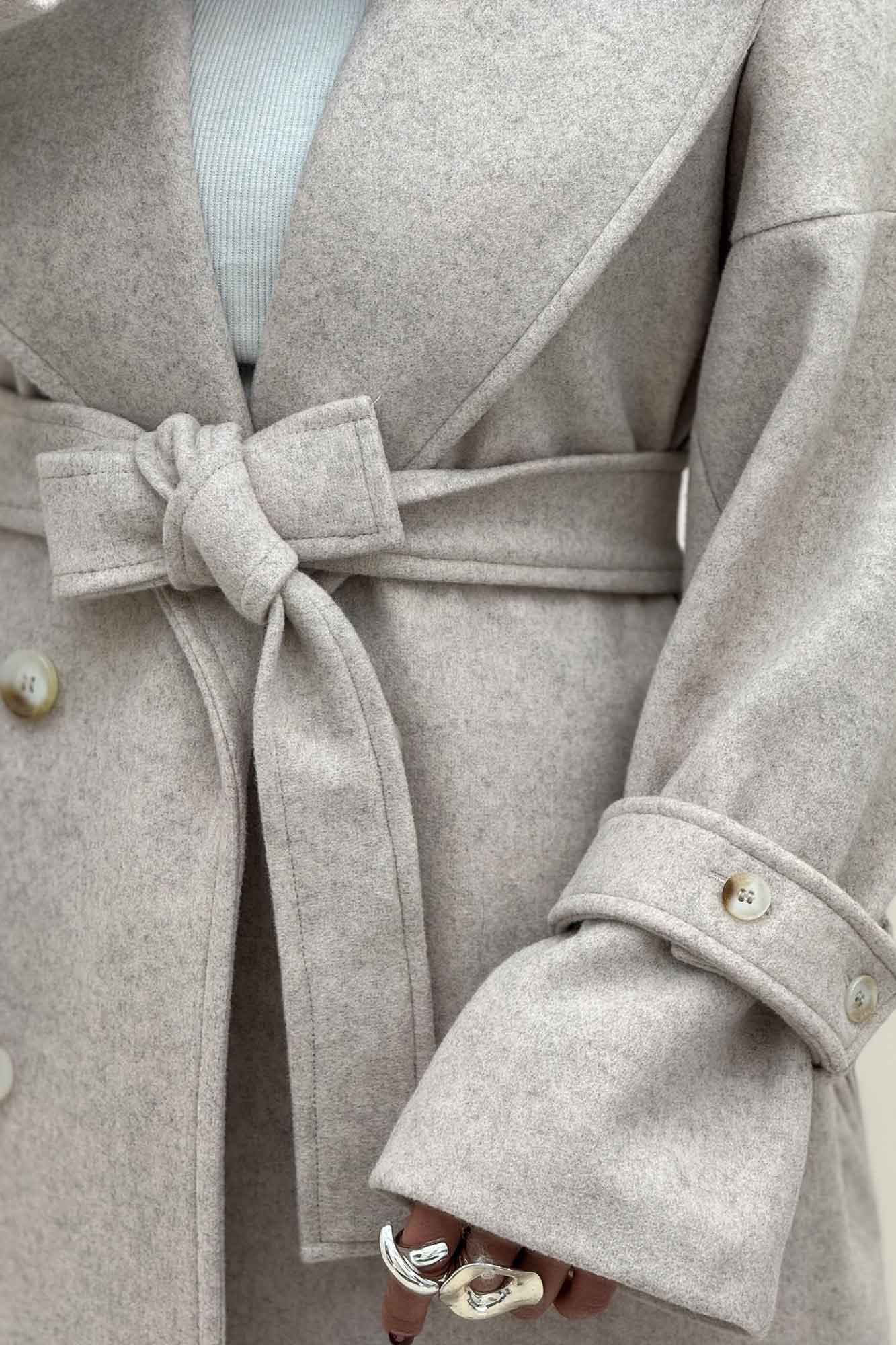 پالتو بلند فوتر آستردار ELIZ