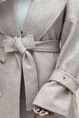 پالتو بلند فوتر آستردار ELIZ