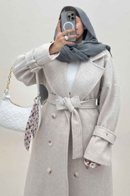 پالتو بلند فوتر آستردار ELIZ