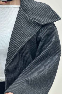 کت فوتر کجراه آستردار یقه چاک