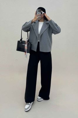 کت کوتاه فوتر دو جیب JOLIA