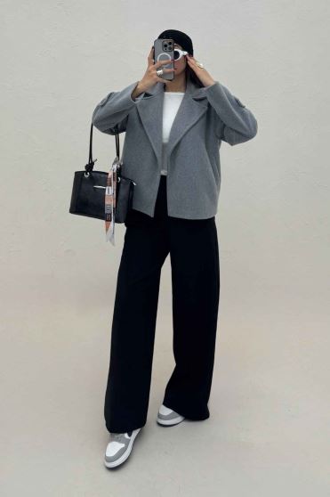 کت کوتاه فوتر دو جیب JOLIA