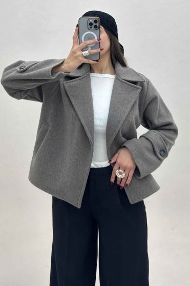 کت کوتاه فوتر دو جیب JOLIA