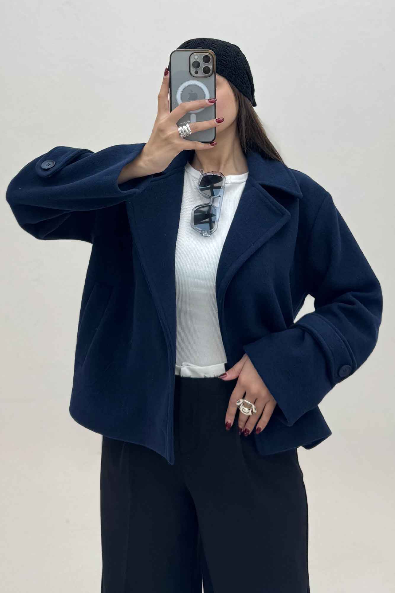 کت کوتاه فوتر دو جیب JOLIA