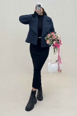 کت ویکتونا یقه انگلیسی