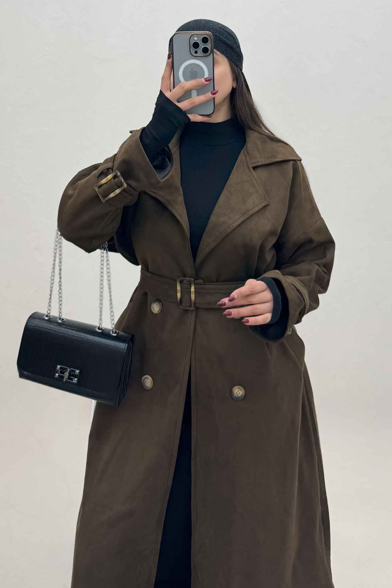 جیر بلند آستردار تک شنل