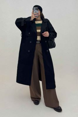 جیر بلند آستردار تک شنل