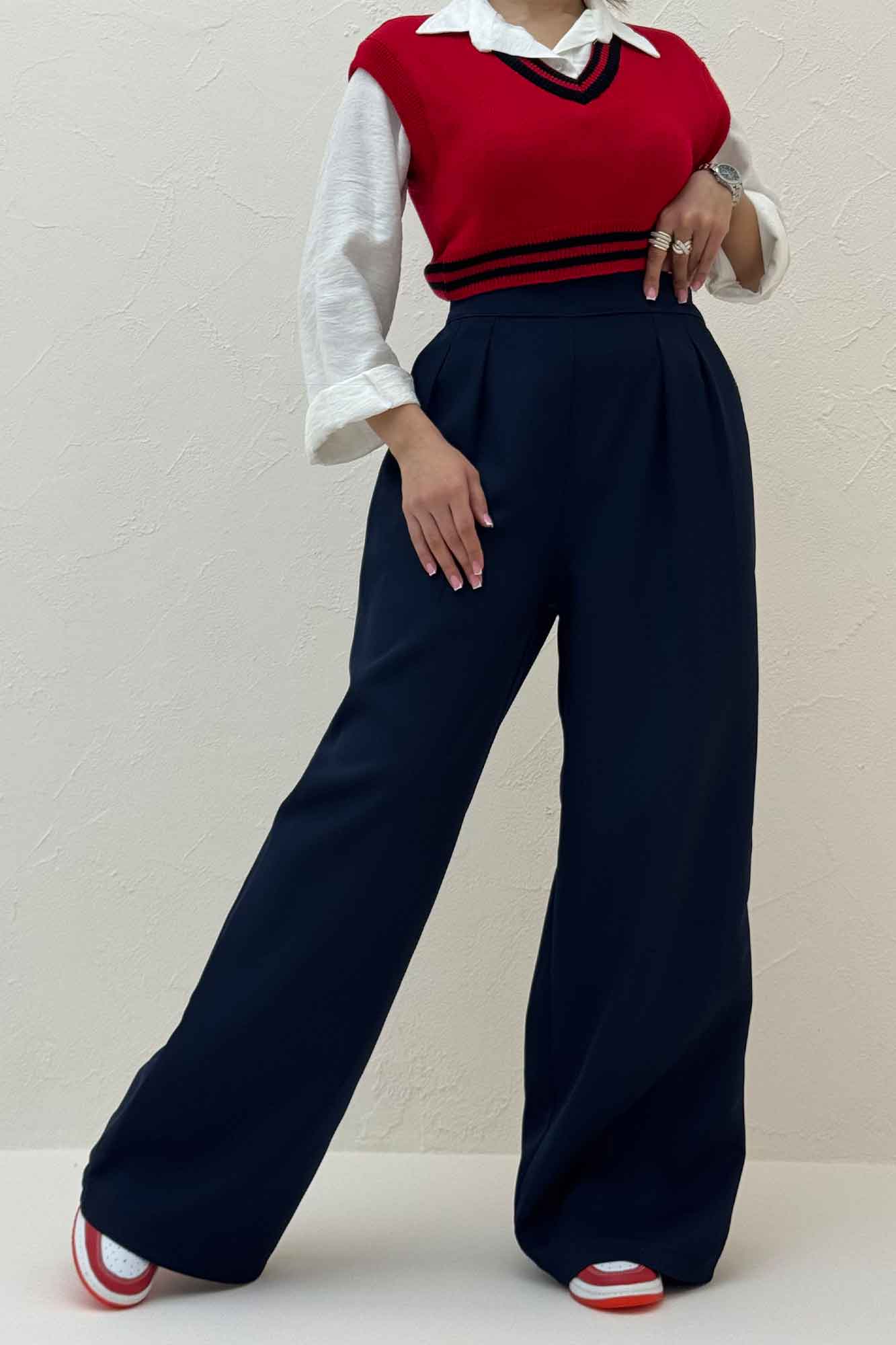 شلوار مازراتی بگ جلو دو پیله