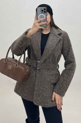 پالتو ویکتونا آستردار کمربنددار