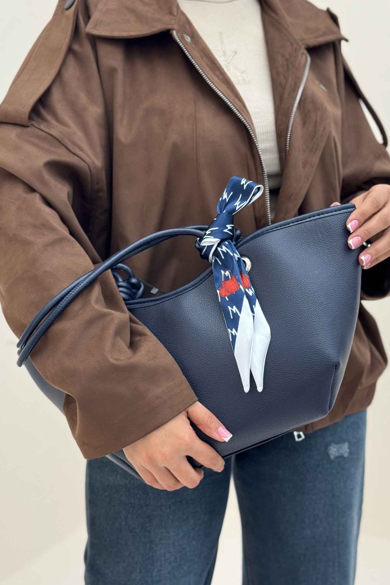 کیف قایقی دسته طنابی 4300