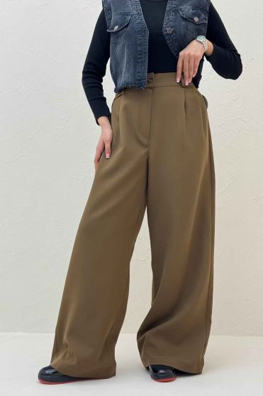 شلوار مازراتی پشت کش کمر پلدار