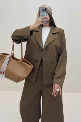 کت مازراتی کمر ساسون کاپوچینو