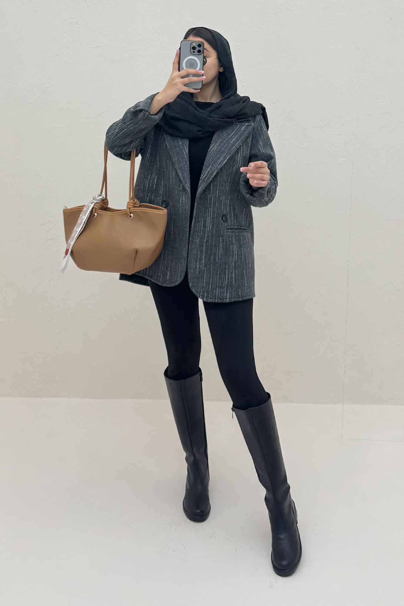 کت فوتر خط چین آستردار MORIN