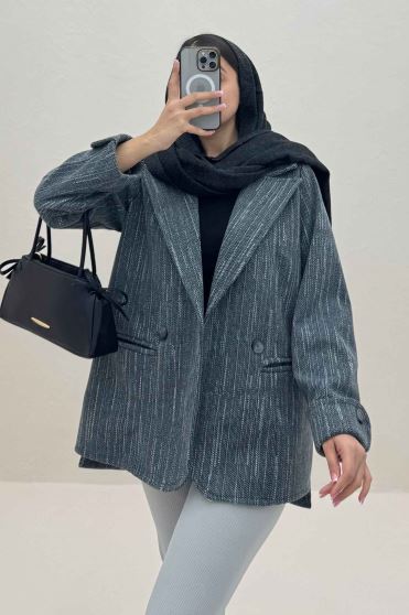 کت فوتر خط چین آستردار MORIN