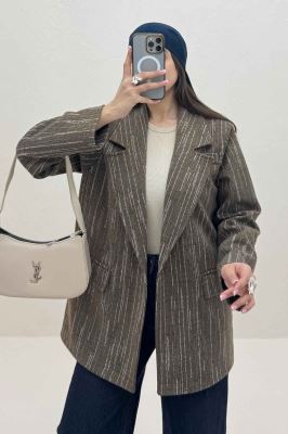 کت فوتر خط چین آستردار SANDRA