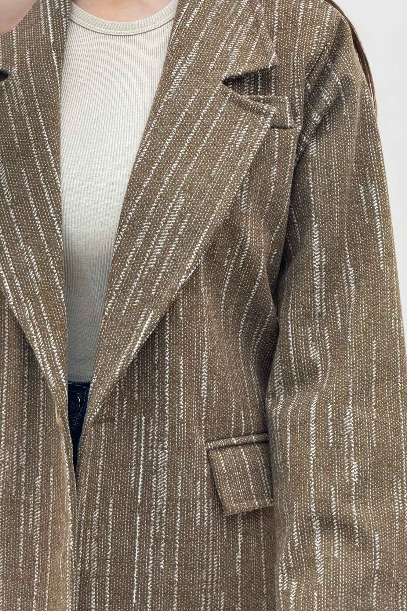 کت فوتر خط چین آستردار SANDRA