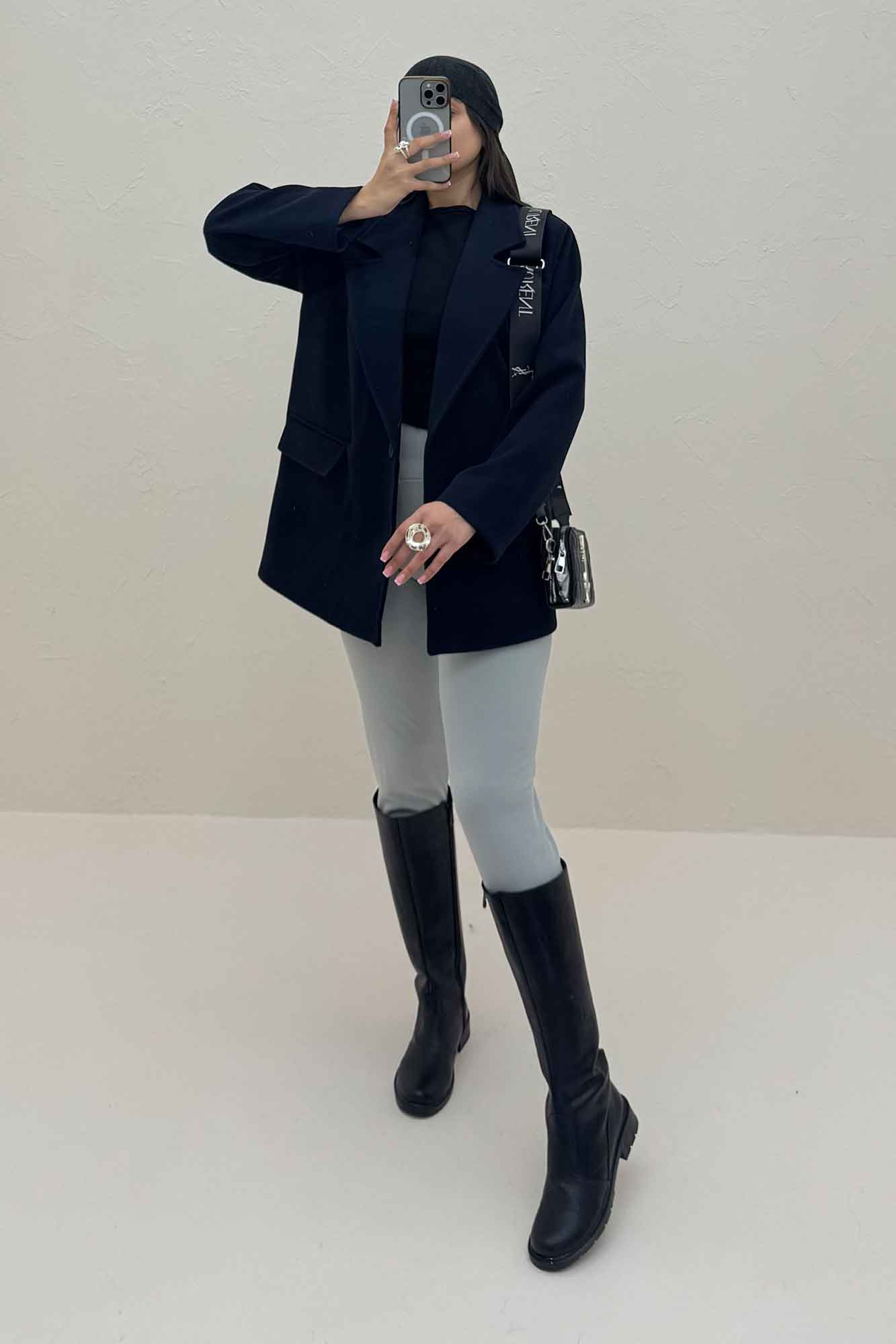 کت فوتر آستردار تک دکمه مدل NOX