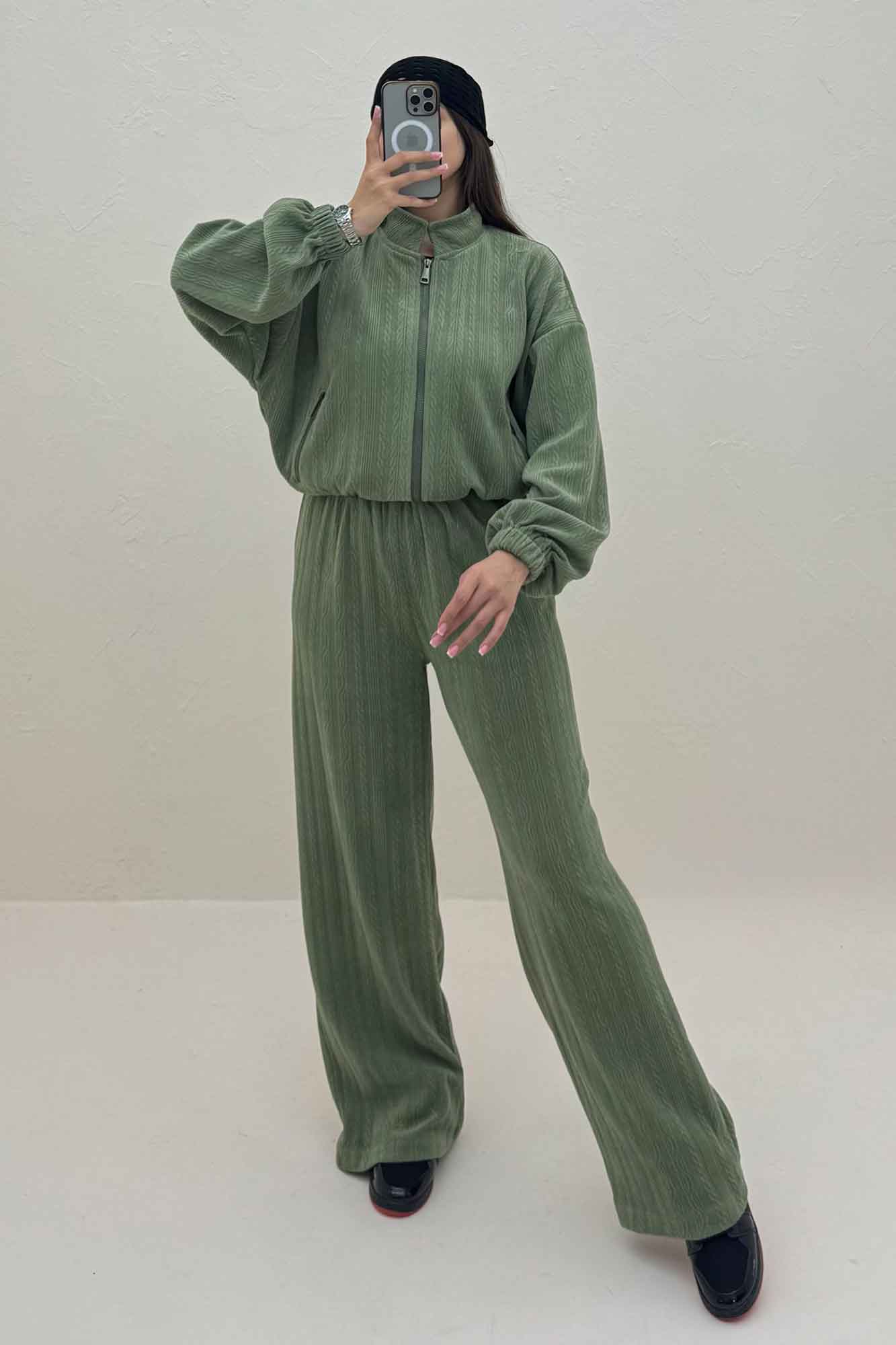 ست بامبر و شلوار گپ مراکشی