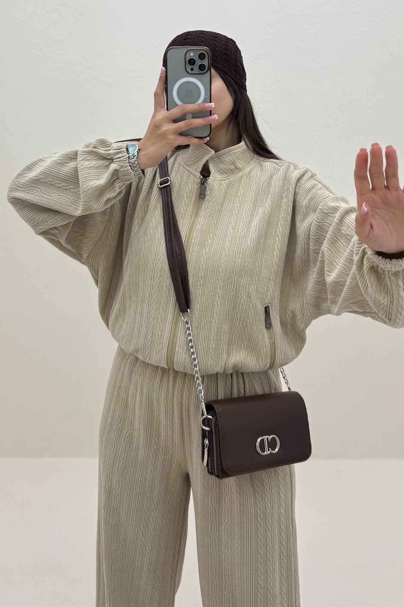 ست بامبر و شلوار گپ مراکشی