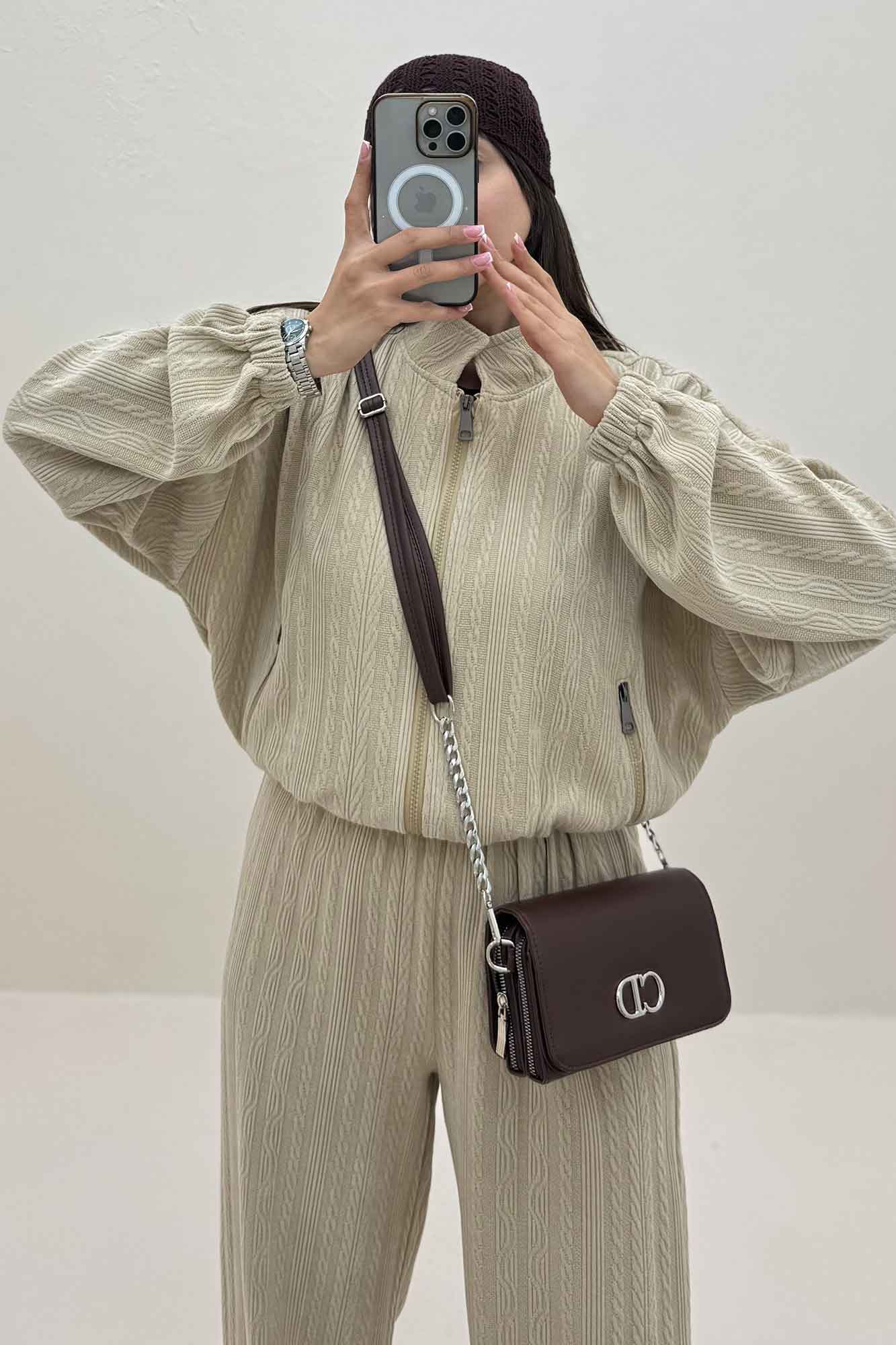 ست بامبر و شلوار گپ مراکشی