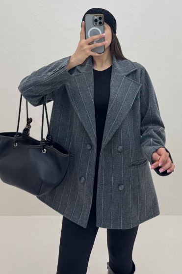 کت فوتر دیپلمات آستردار پشت چاکدار