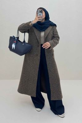 پالتو بلند ویکتونا آستردار 