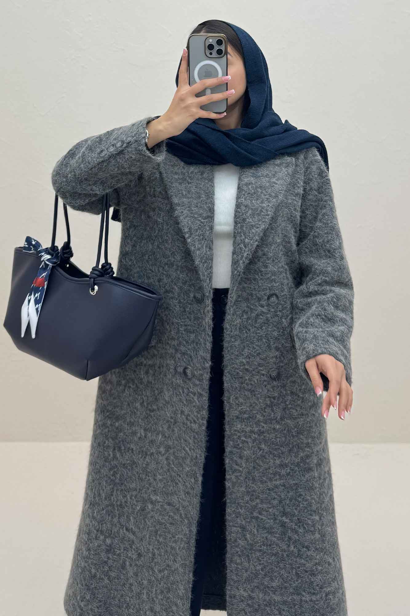 پالتو بلند ویکتونا آستردار 