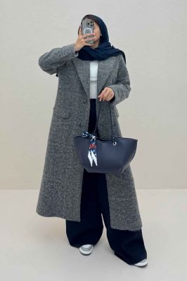 پالتو بلند ویکتونا آستردار 