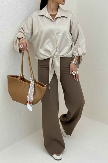 شومیز گره ای لاریسا